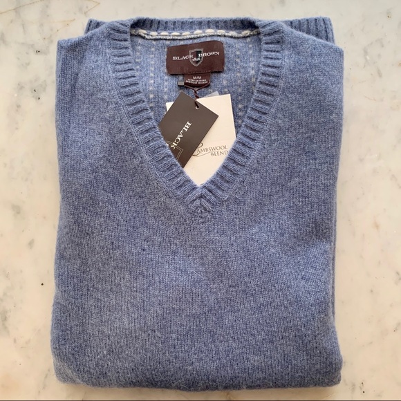 Black Brown 1826 Other - Black Brown 1826 | Lambs Wool V-Neck Sweater - NWT Black Brown 1826 Other - Black Brown 1826 | Lambs Wool V-Neck Sweater - NWT
